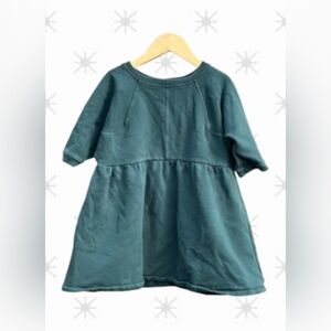 CARAMEL Brand for kids green sweater dress